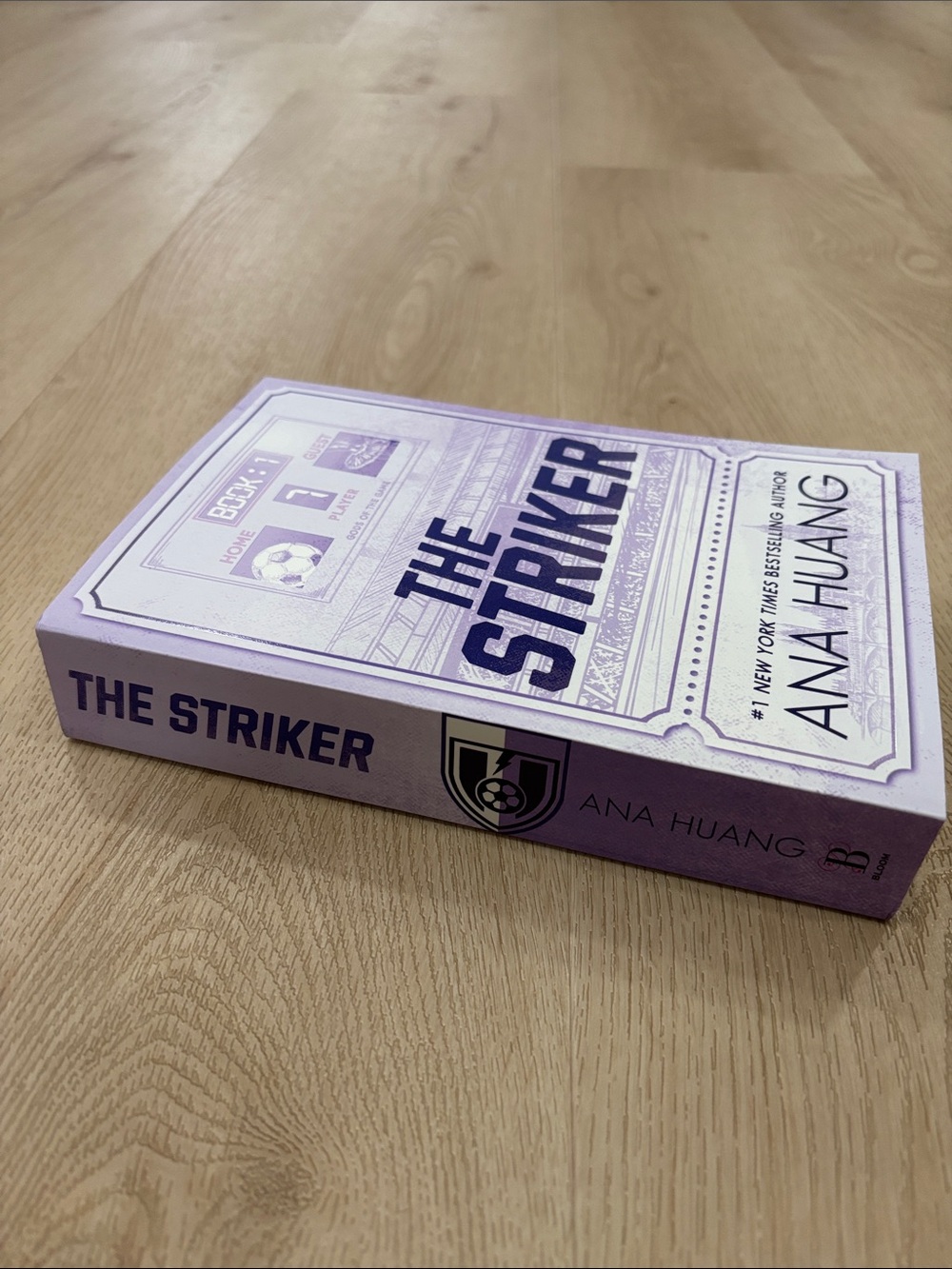 The Striker by Ana Huang - Lavender Paperback